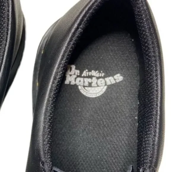 Dr. Martens Black 1461 Softy T Leather Shoes Size 5 - Picture 6 of 9